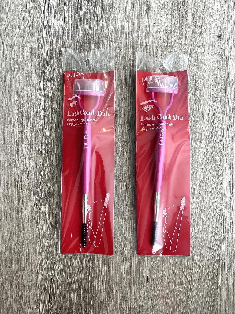 2x Nieuwe Pupa Milano Lash Comb Duo, Ogen, Nieuw, Ophalen of Verzenden, Make-up