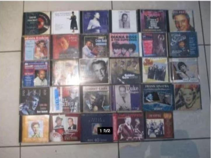 38 CD originaux avec de la musique des années 50-60, Enlèvement ou Envoi, Comme neuf