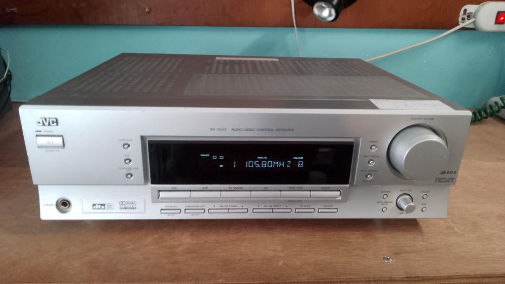 Prachtige Versterker reicever JVC volledig na gezien koopje, Audio, Tv en Foto, Home Cinema-sets, Ophalen, JVC