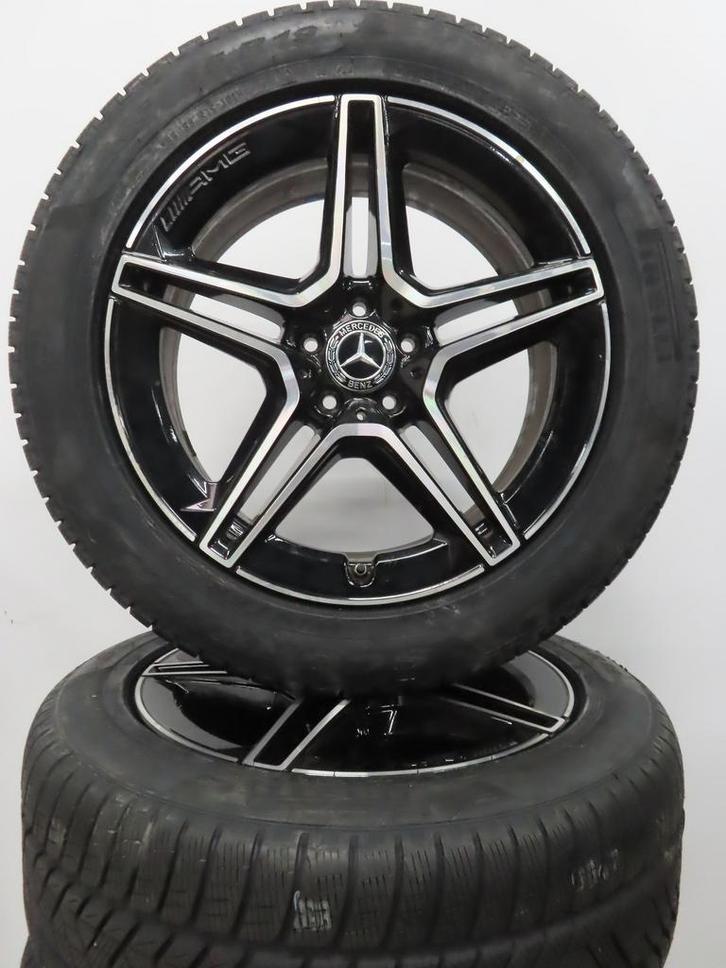 Mercedes 19 inch AMG velgen GLC SUV Coupe winterbanden, Auto-onderdelen, Banden en Velgen, Banden en Velgen, Winterbanden, 19 inch
