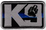K9 stoffen opstrijk patch embleem #2, Verzamelen, Verzenden, Nieuw