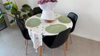 Eettafel met 2 stoelen, Huis en Inrichting, Ophalen of Verzenden, Zo goed als nieuw