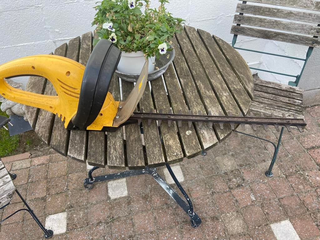 Heggenschaar met schaar van 50 cm lang, Ophalen, Zo goed als nieuw, Elektrisch