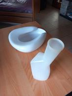 Bedpan en plasfles, Ophalen