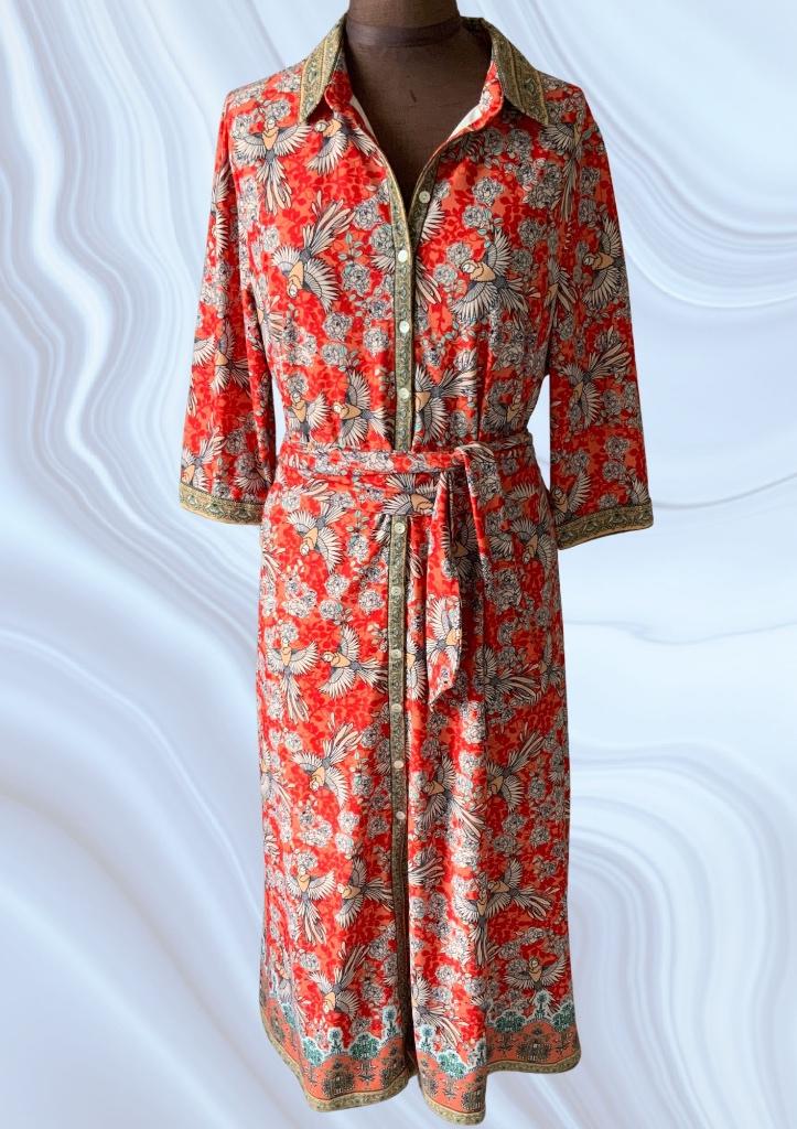 Lange jurk K-Design xxl, Verzenden, Maat 46/48 (XL) of groter, Onder de knie, K-Design