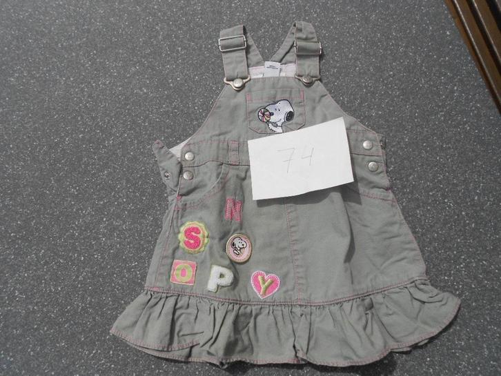 kleedje H&M mt 74 Snoopy, Kinderen en Baby's, Babykleding | Maat 74, Gebruikt, Meisje, Jurkje of Rokje, Ophalen of Verzenden