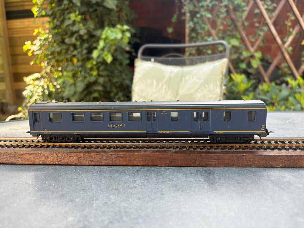 Lima NS restaurantrijtuig, Hobby en Vrije tijd, Gelijkstroom, Wagon, Ophalen of Verzenden, Lima