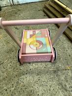 Little Dutch houten blokkenwagen, Enlèvement ou Envoi, Comme neuf, Jouet à Rouler ou à Bascule