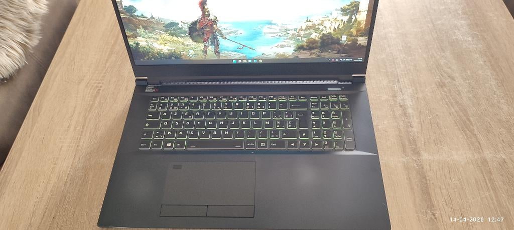 Clevo (PC70DS) Gaming Laptop RTX3080 / Core i7 / 240hz, Gebruikt, Bto, Gaming, Azerty