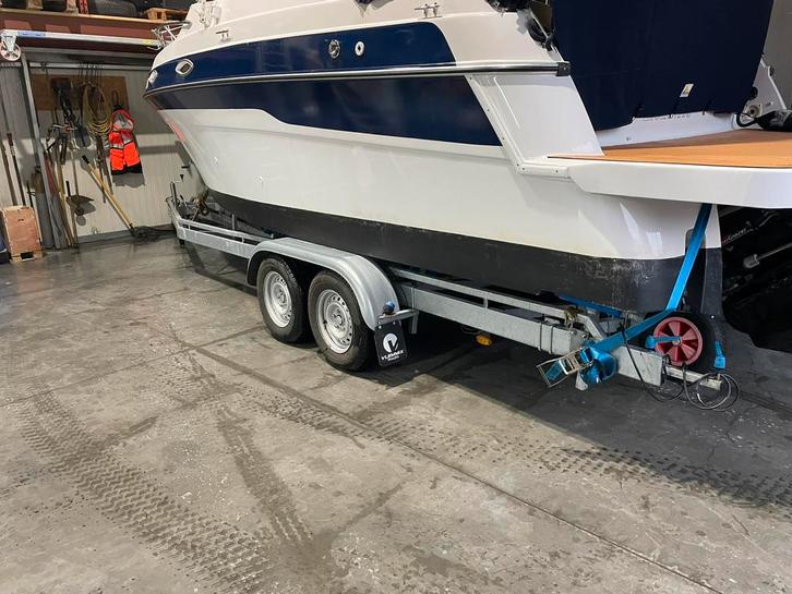 Prachtige Four winns 238, Watersport en Boten, Speedboten, Zo goed als nieuw, Elektrisch, Ophalen