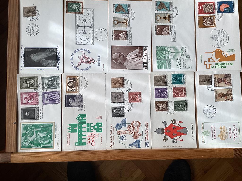 FDC Vaticaan, Ophalen of Verzenden