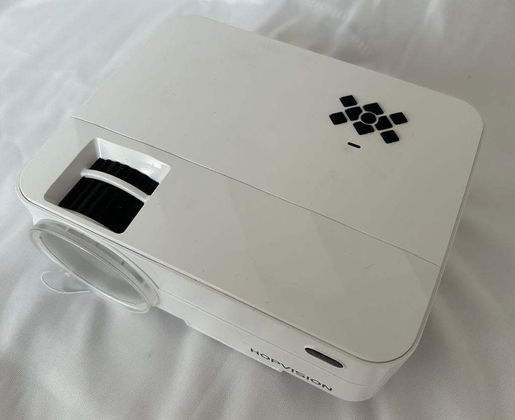 Projector Hopvision met accessoires, Computers en Software, Accesspoints, Ophalen, Zo goed als nieuw