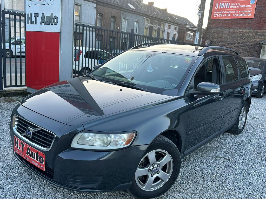 Volvo V 50. 1.6D/AirCo/ klaar voor registratie!!!, Auto's, Volvo, Voorwielaandrijving, Zwart, 4 cilinders, 1600 cc