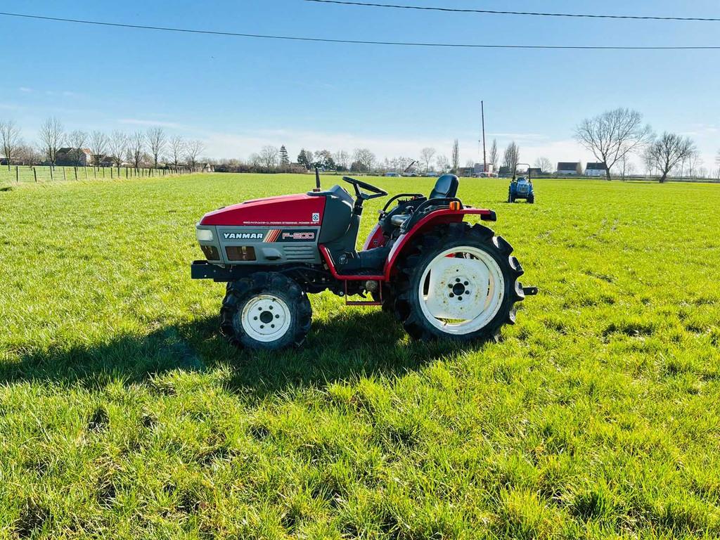 Yanmar - F-200 - Yanmar F200 Compact Tractor – Hydrostatic, Zakelijke goederen, Overige typen
