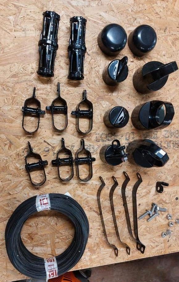 Matériau de clôture (noir), Jardin & Terrasse, Enlèvement