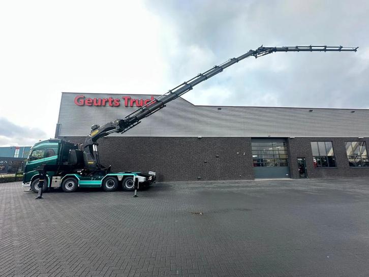 Volvo FH 16.650 8X4 TREKKER MET PALFINGER PK 165002 G TEC 7, Auto's, Vrachtwagens, Achteruitrijcamera, Airconditioning, Boordcomputer