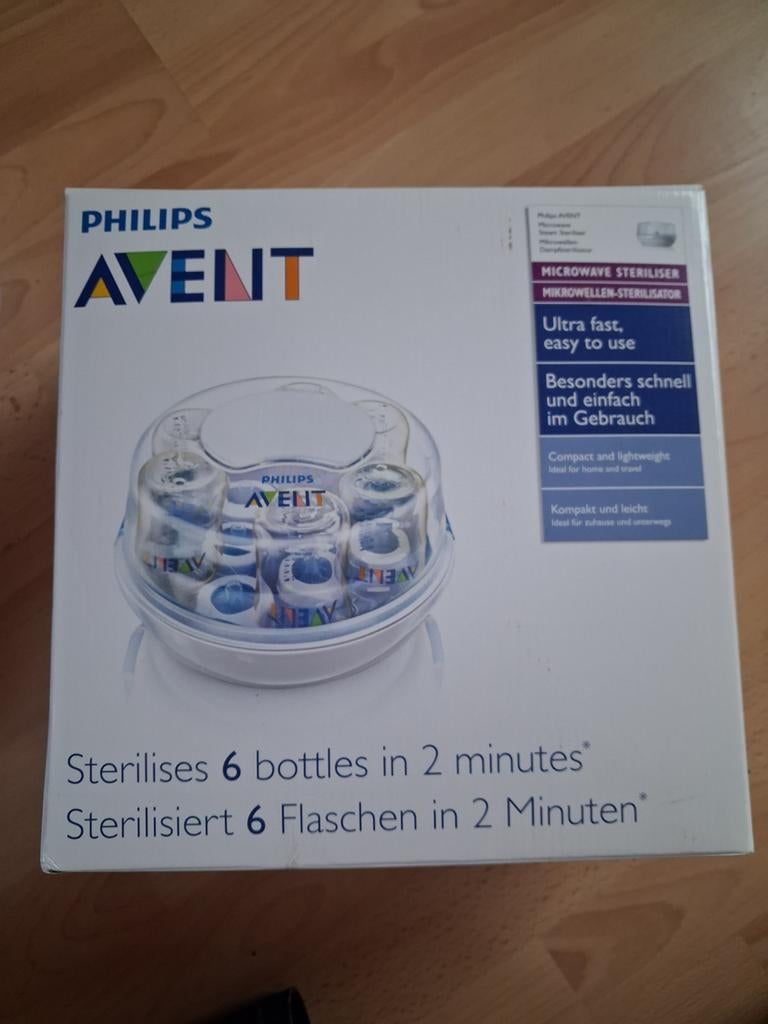 Sterilisator papflessen avent, Ophalen, Zo goed als nieuw, Sterilisator