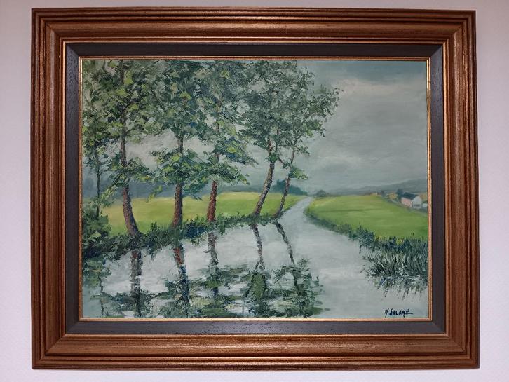 Grote schilderij, Antiquités & Art, Art | Peinture | Classique, Enlèvement