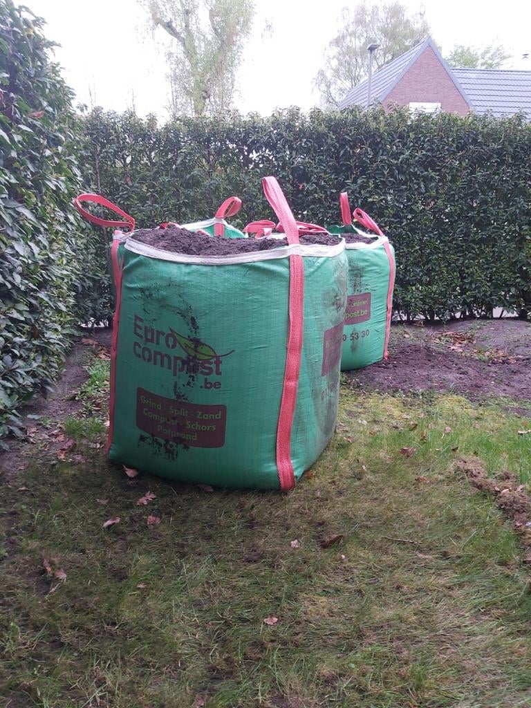 12 Lege big bags 1m3, Jardin & Terrasse, Enlèvement, Comme neuf