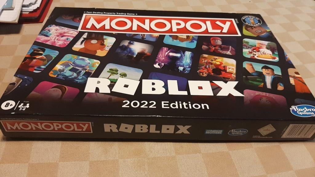 bordspel 2022 Monoply Roblox Monopolie edition, Hobby en Vrije tijd, Gezelschapsspellen | Bordspellen, Nieuw, Een of twee spelers