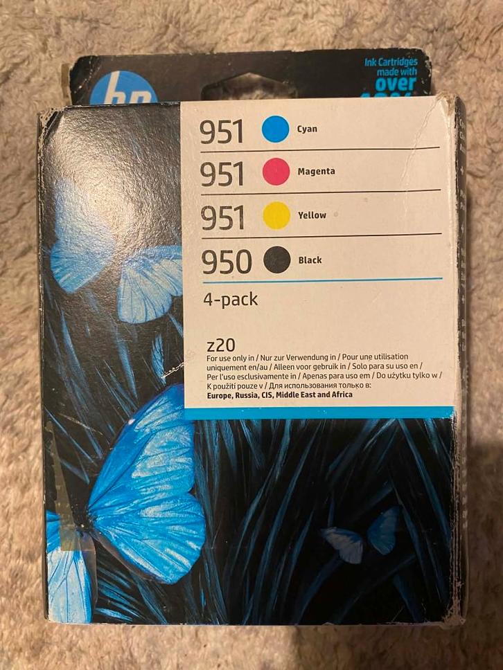 HP 950-951 6ZC65AE inktpatronen, Computers en Software, Printerbenodigdheden, Zo goed als nieuw, Ophalen of Verzenden