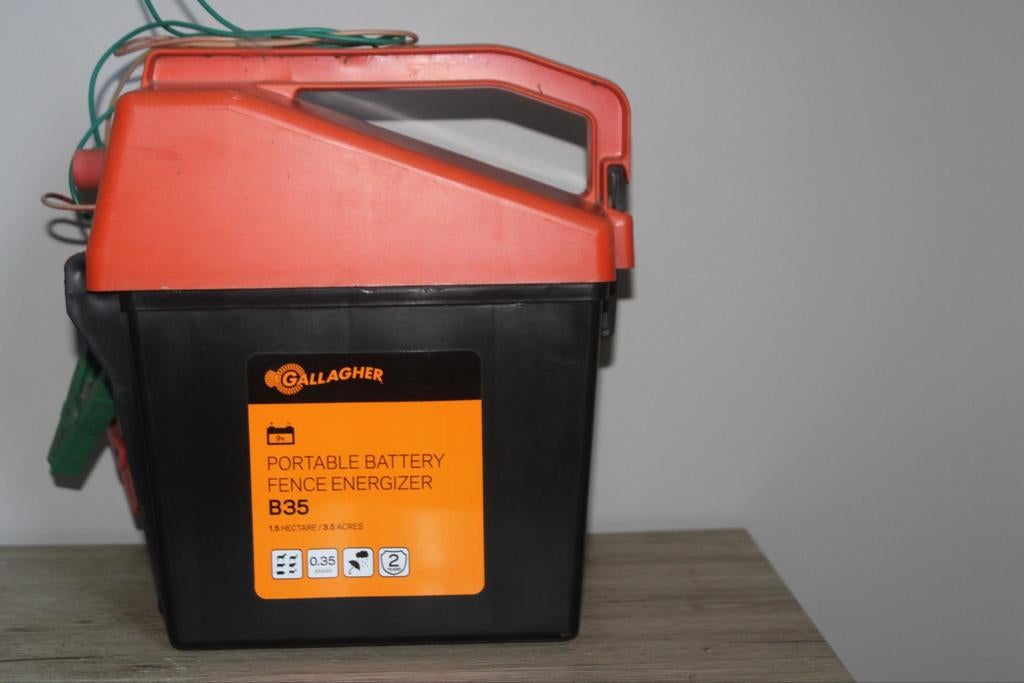 Schrikdraadapparaat, Enlèvement