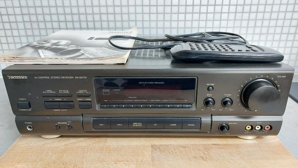 *** TECHNICS SA-GX170 ***, Audio, Tv en Foto, Versterkers en Ontvangers, Ophalen, Gebruikt, 120 watt of meer, Overige merken