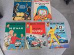 5 oude strips Michel Vaillant, Boeken, Stripverhalen, Meerdere stripboeken, Ophalen of Verzenden, Gelezen