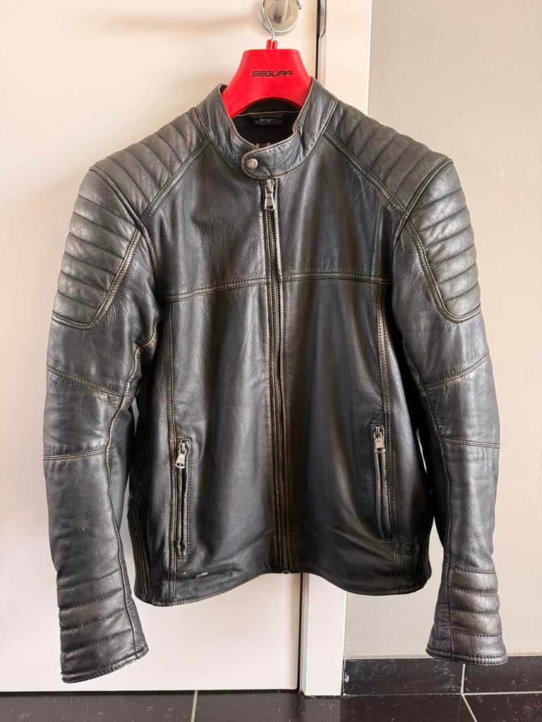 Modeka lederen heren jas maat M, Motoren, Ophalen, Tweedehands, Heren, Jas | leer