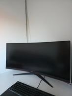 AOC CU34G2XP/BK CURVED, Computers en Software, Monitoren, VA, AOC, Minder dan 1 ms, Zo goed als nieuw