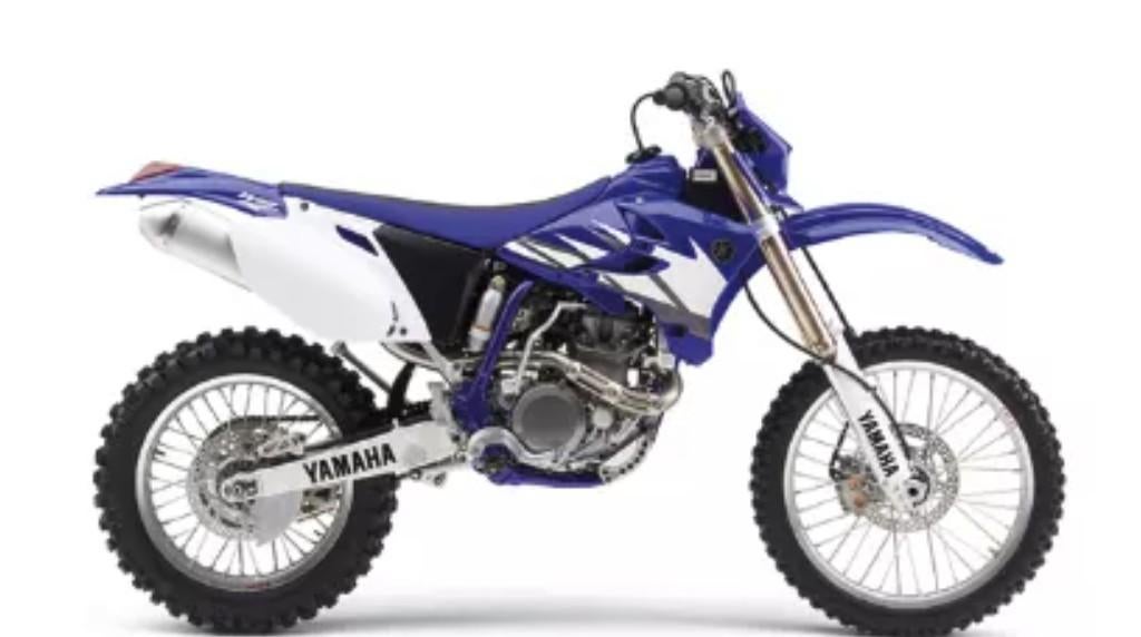 Yamaha wr 450/250f achterwiel, Ophalen