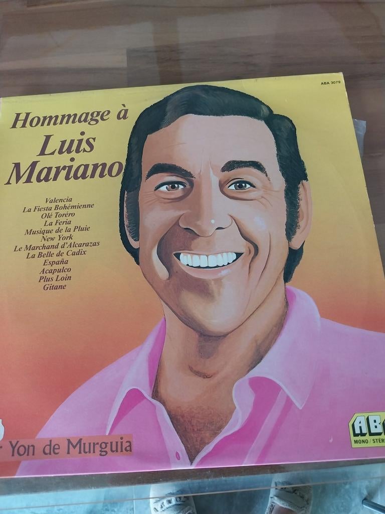 Hommage a Luis Mariano  par Yon de Murguia, Ophalen of Verzenden