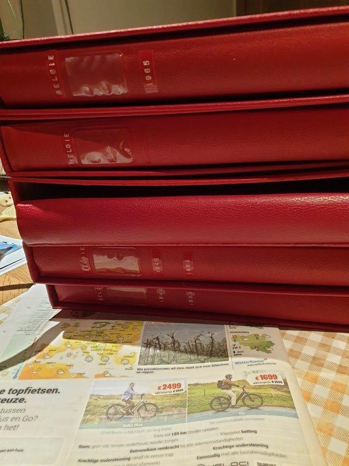 postzegels Belgie, Postzegels en Munten, Postzegels | Europa | België, Gestempeld, Postzegelboek, Overig, Met stempel, Gestempeld