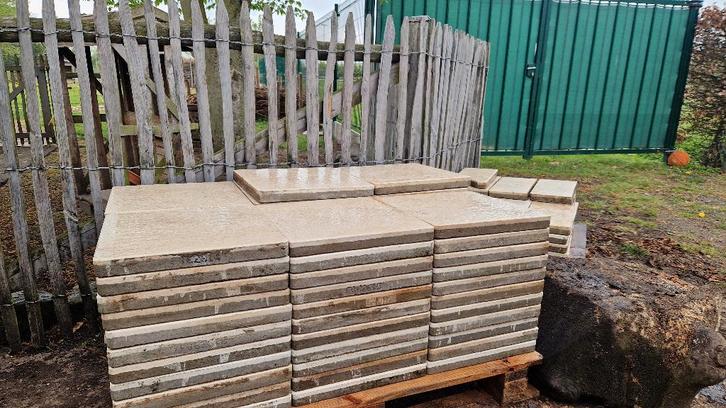 Terrastegels 40*40*3.5, Tuin en Terras, Tegels en Klinkers, Gebruikt, Terrastegels, Keramiek, 10 m² of meer, Ophalen