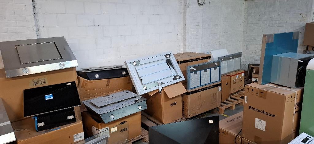 dampkap . tot -40%, Elektronische apparatuur, Ophalen, Nieuw