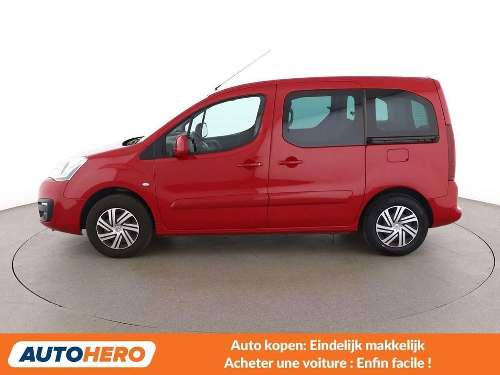 Citroën Berlingo 1.6 Feel (bj 2016), Voorwielaandrijving, Stof, Gebruikt, Zwart