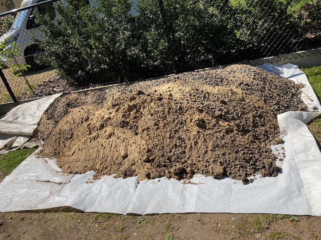 Zand, Tuin en Terras, Zand, Ophalen, Gebruikt, Ophoogzand