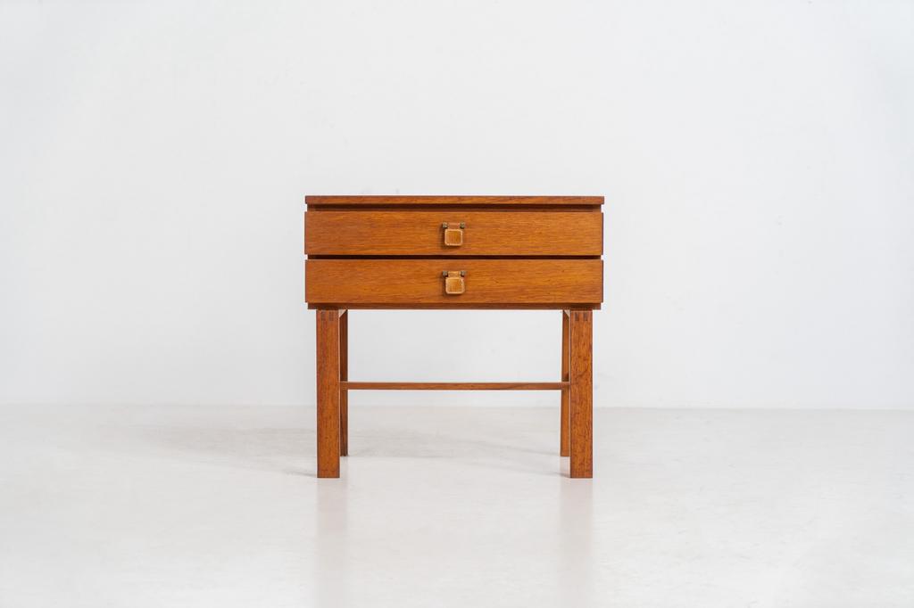 Vintage ladekast van Sigurd Göransson (Zweden, jaren 60)., Ophalen, Zo goed als nieuw, Teakhout