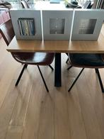 3 zilverkleurige cd rekjes voor aan de muur, Ophalen, Gebruikt, Metaal, 25 tot 75 discs