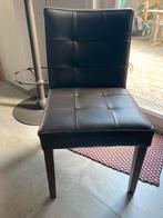 Mooie lederen stoelen en 2 zetels in goede staat., Ophalen, Gebruikt, Bruin, Leer