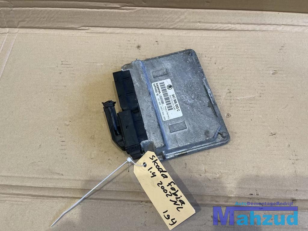 SKODA FABIA 1.4 AWQ ECU Motormanagement module 047906033, Tr. Vaclava Klementa 869
293 01  Mlada Boleslav, CZ, Skoda, Skoda Auto a.s.