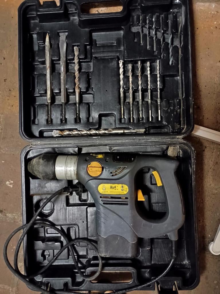 electric hammer drill machine, Ophalen of Verzenden