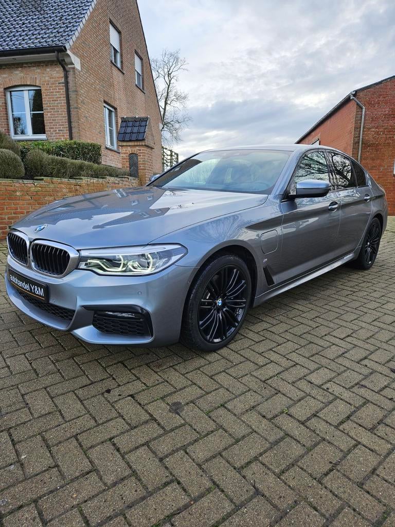 Bmw 530e M-Sport Hybride Benzine️⛽️Gekeurd Voor Verkoop, Auto's, Automaat, 4 cilinders, Startonderbreker, Leder