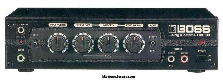 Boss DM-100, Ophalen