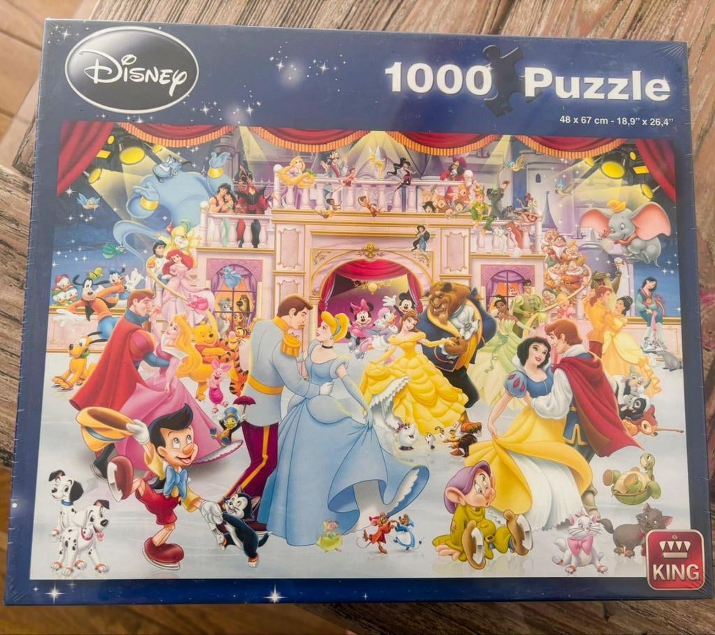 Superb Disney puzzel 1000 stukjes, Ophalen, Legpuzzel