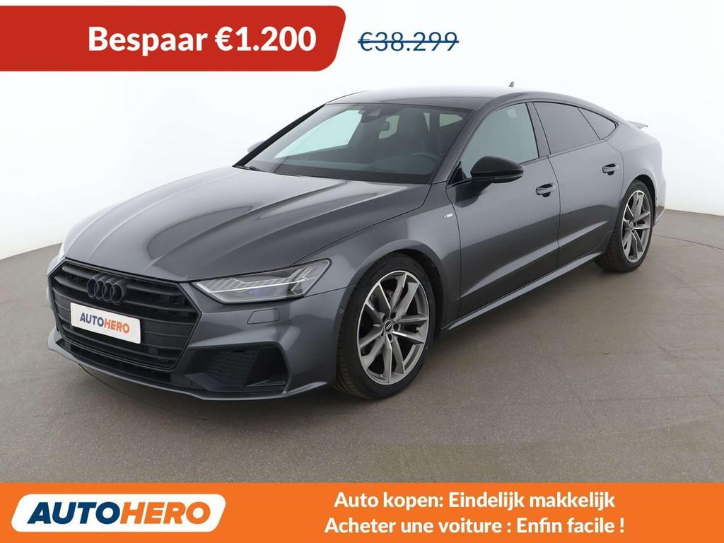 Audi A7 40 TDI Mild-Hybrid S line (bj 2022, automaat), Auto's, Gebruikt, Euro 6, 154 g/km, 1968 cc