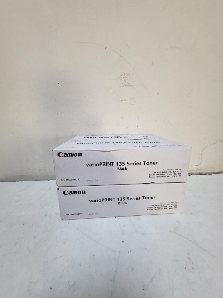 Canon Varioprint 135 series toner Black (2 Stuks) 1060083015, Ophalen of Verzenden, Nieuw, Toner, Canon