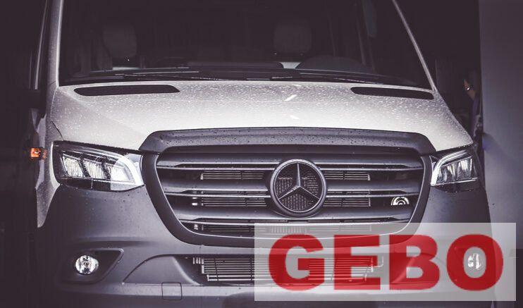 Mercedes sprinter w907  2018+ voorkop voor kop motorkap bump, -, Voor, Nieuw, Ophalen of Verzenden