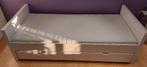Lit 1 personne avec tiroir et second matelas pour invité, 90 cm, Comme neuf, Enlèvement, 200 cm