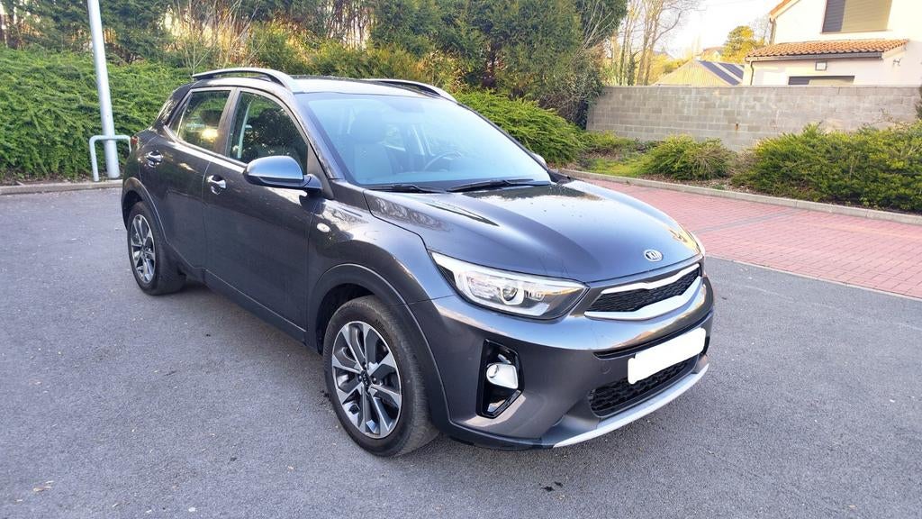 Kia Stonic 1.0 T-Gdi 2020 1er Propriétaire, Autos, Kia, Cuir, Argent ou Gris, Achat, Euro 6